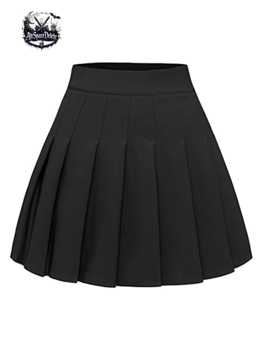 Pleated Mini Skirt High Waist A-Line Tennis Skater Skirt